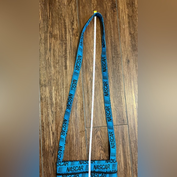EUC NASCAR Crossbody bag. Two pockets. Strap is NOT adjustable. Blue & black. - Picture 9 of 10